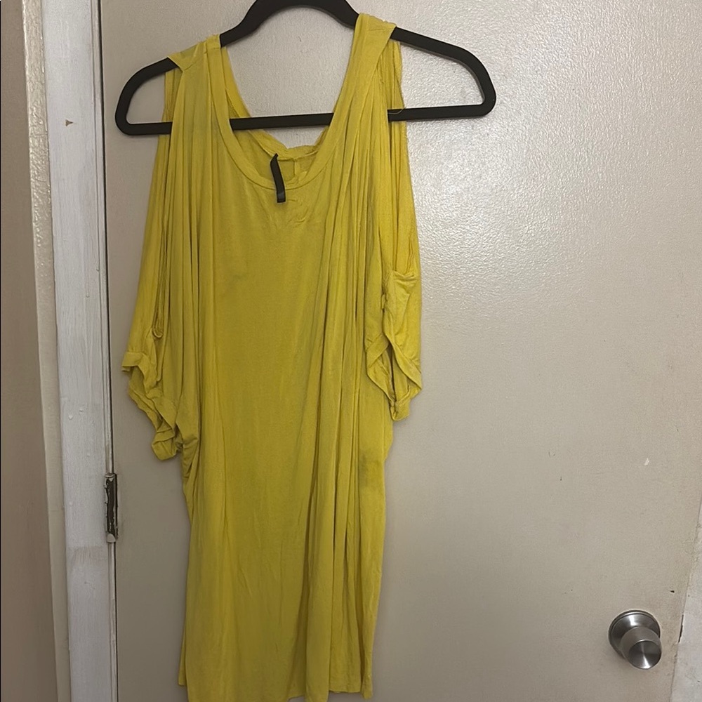 Amazon Yellow Women's Top